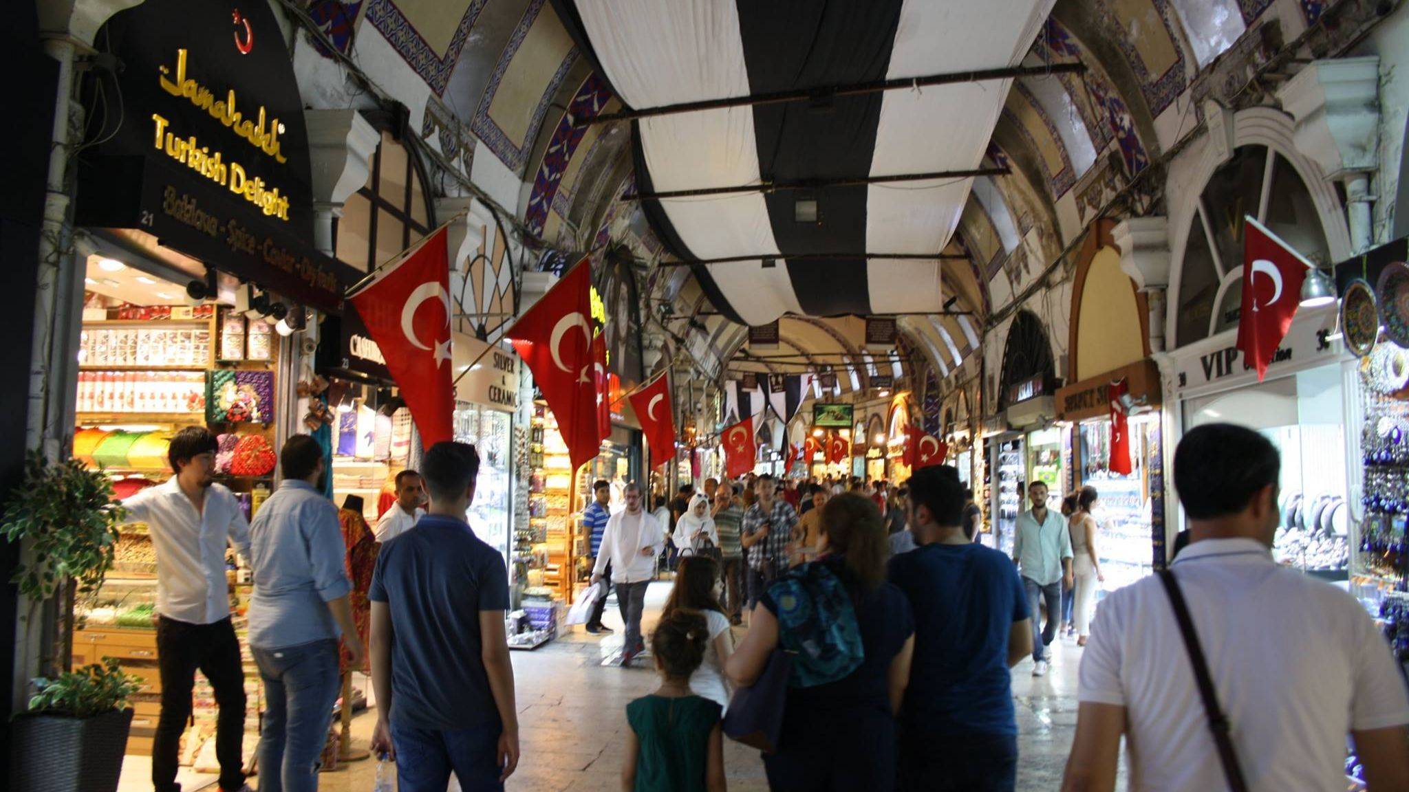 The Grand Bazaar of Istanbul, boasting 4,000 shops