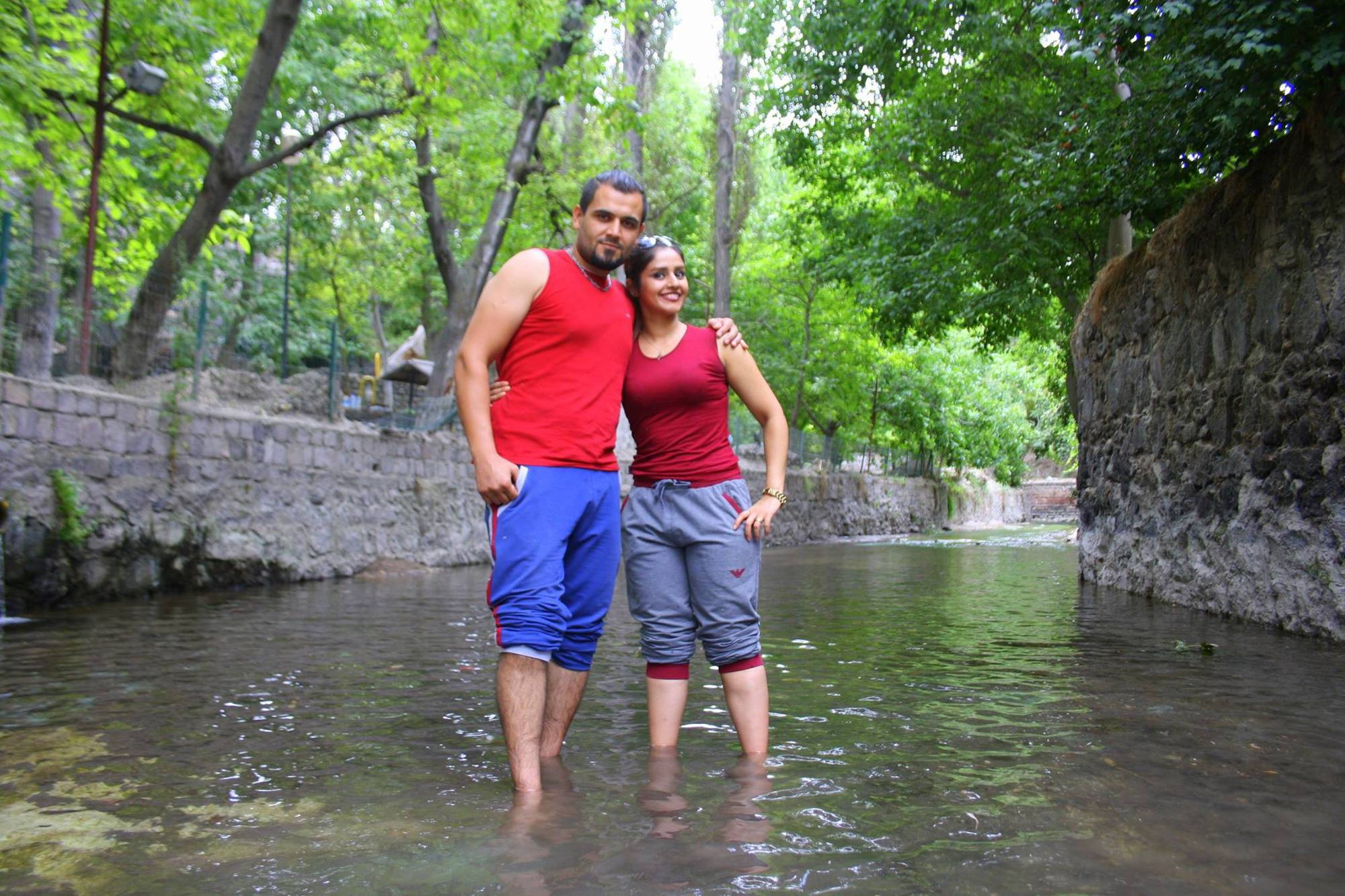 Photo session after the picnic in Nevsehir Park