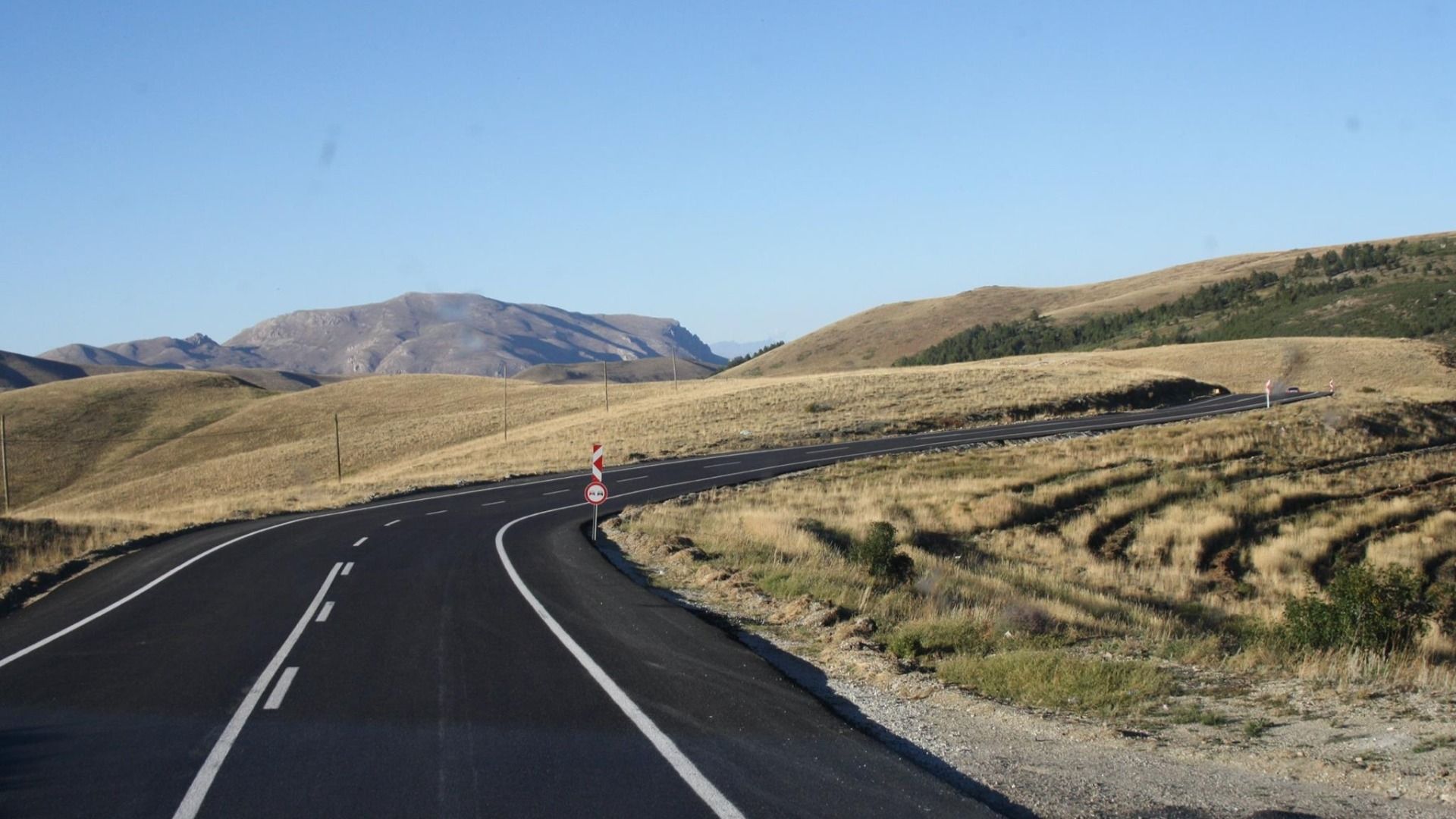 One of the roads in Turkey