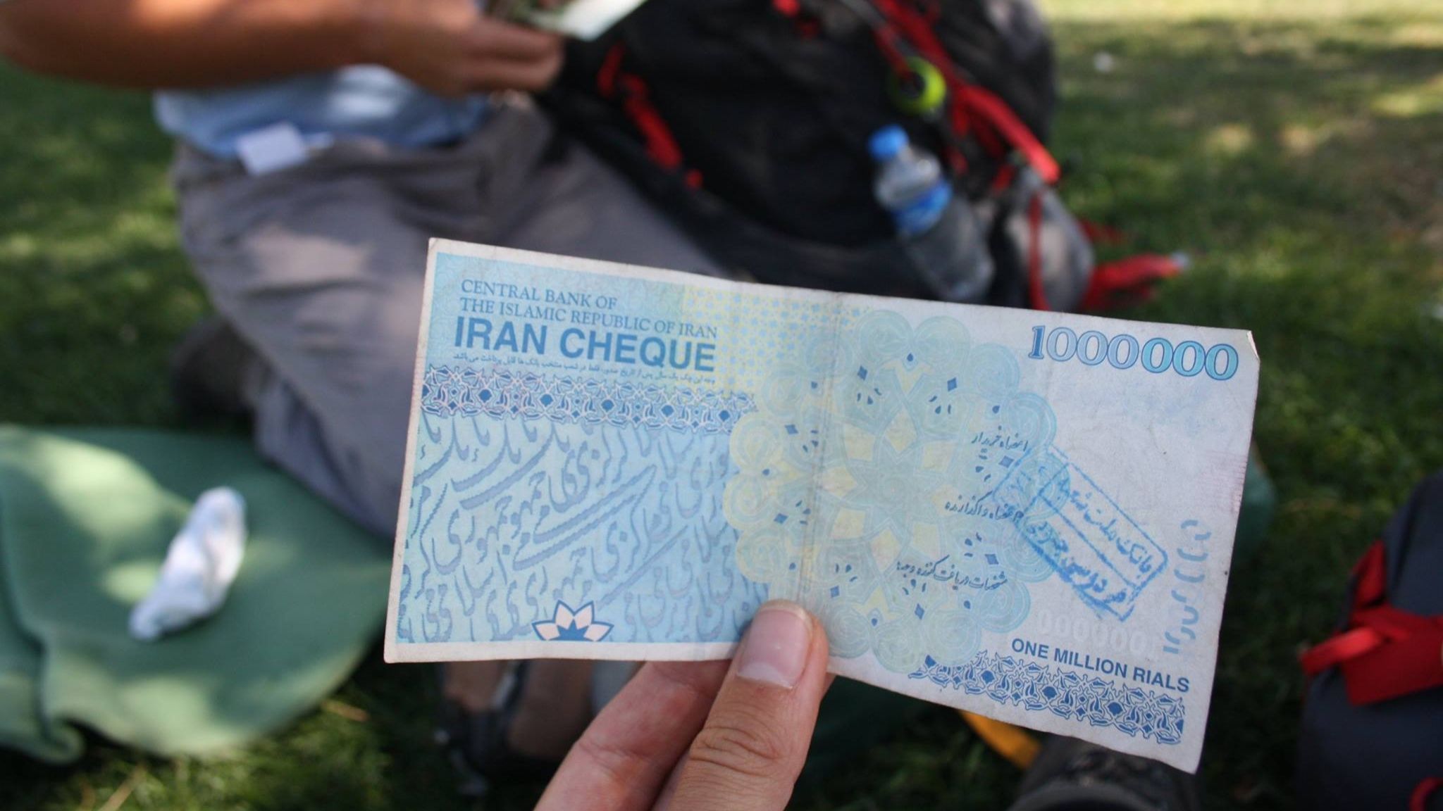 The exchange rate was 35 thousand Iranian rials for 1 euro