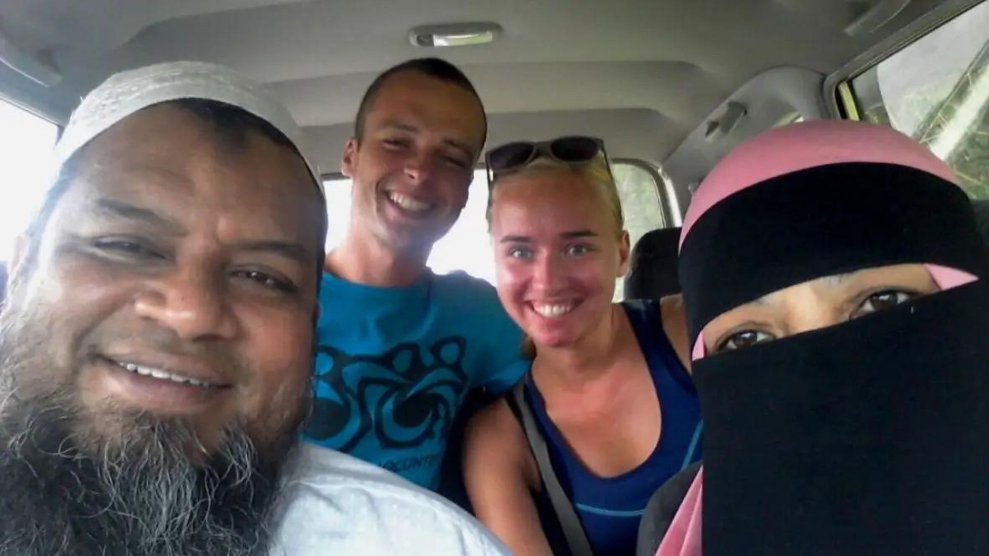 Sayed and his wife