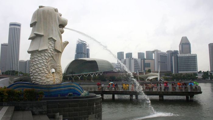 The Merlion is the official mascot of Singapore