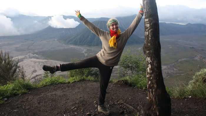 Kamilė Jokšaitė Šlevienė by the Mount Bromo [2/3]