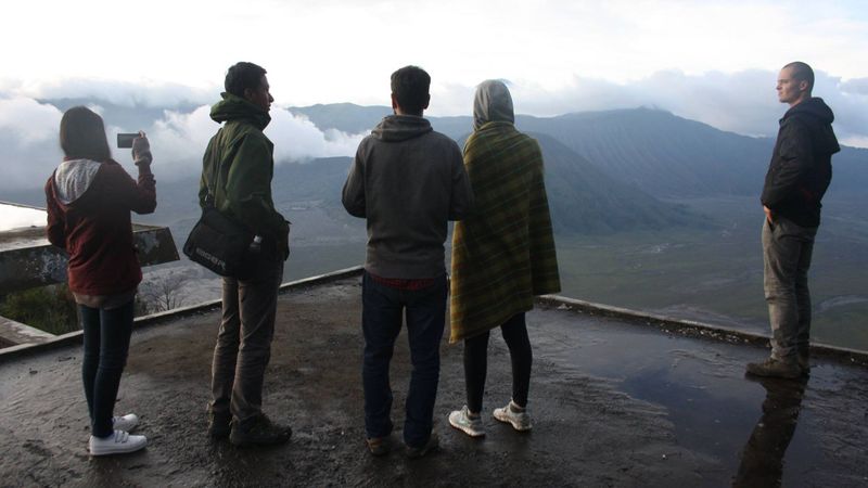 Mount Bromo Viewpoint early in the morning [2/3]