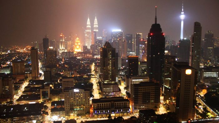 Kuala Lumpur at night