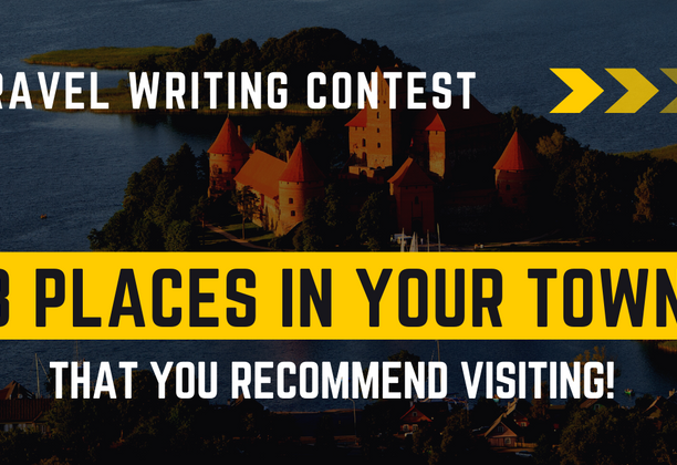 Contest: 3 places in your town that you recommend visiting! (Prize Pool - $100)