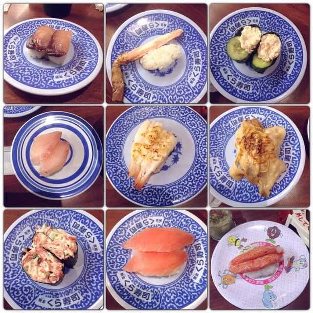 My Plates of Sushi