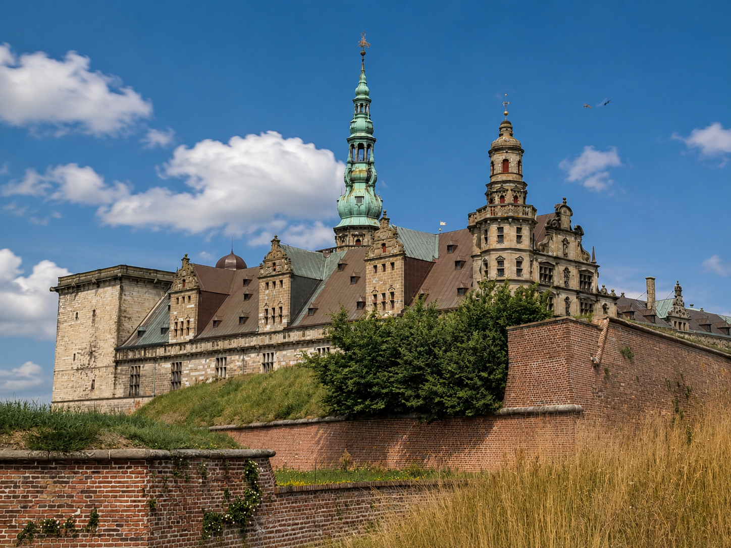 Architectural detail inside the castle