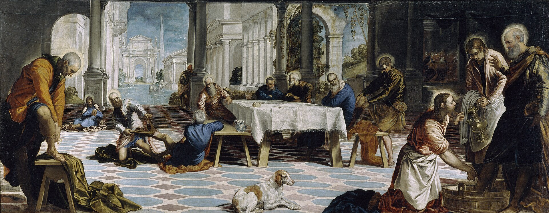 Tintoretto, Christ Washing the Disciples’ Feet