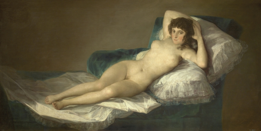 Francisco de Goya, The Nude Maja