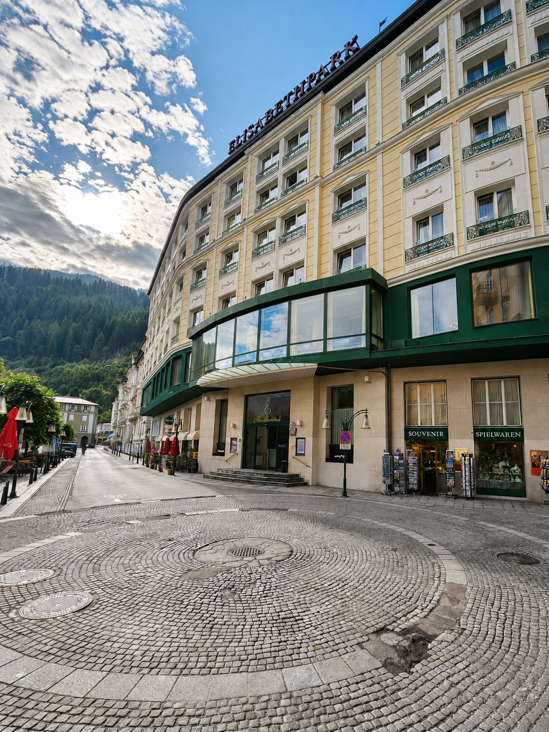 Hotel Elisabethpark, the traditional hotel that first brought me to Bad Gastein in 2006.