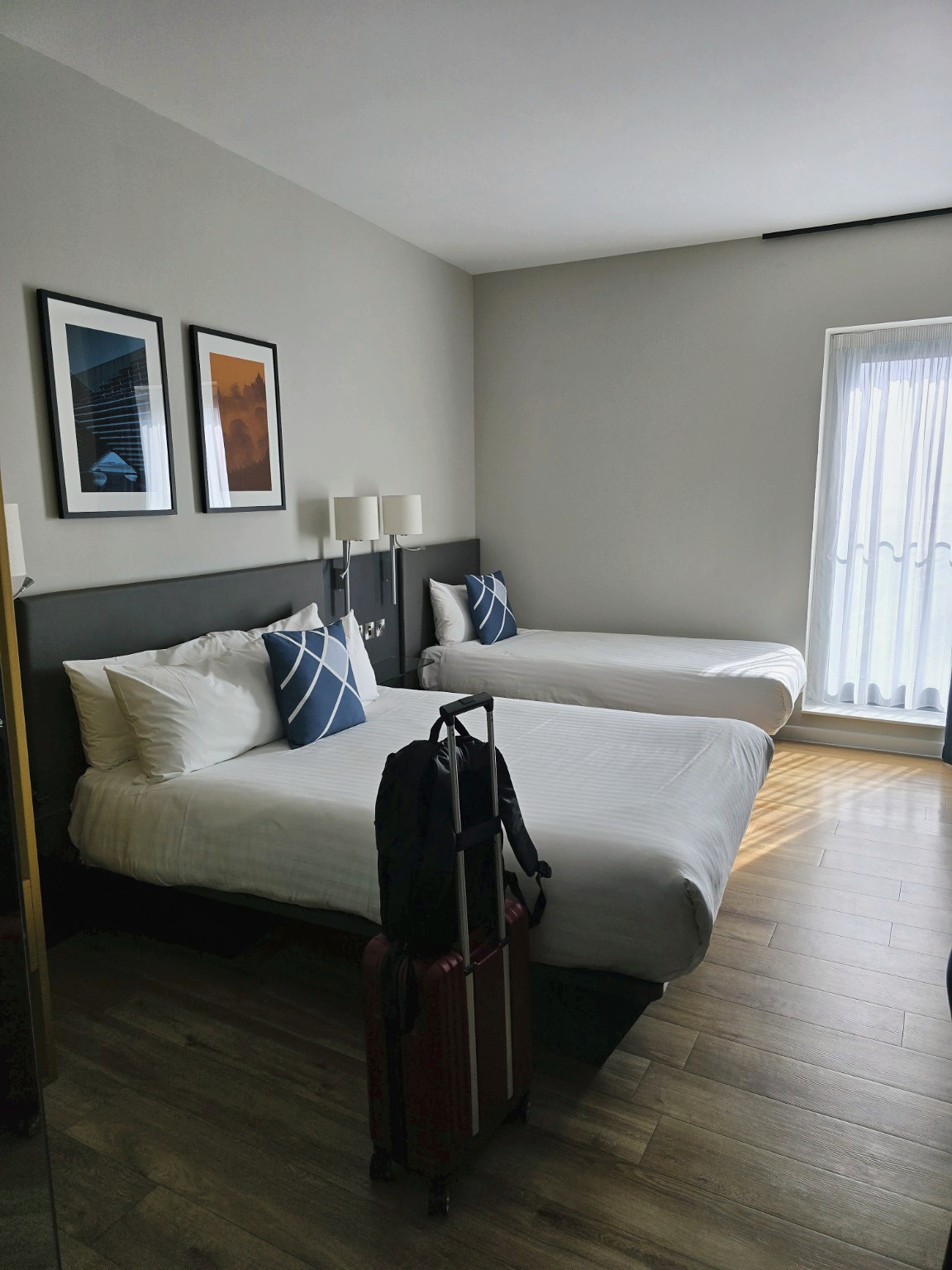 A £64 room that was supposed to be merely practical, upgraded into something considerably more generous.