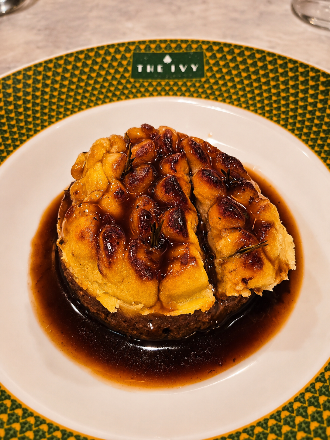 The Ivy’s shepherd’s pie: the traditional British dinner I had failed to find inside Oxford’s supposedly authentic tavern.