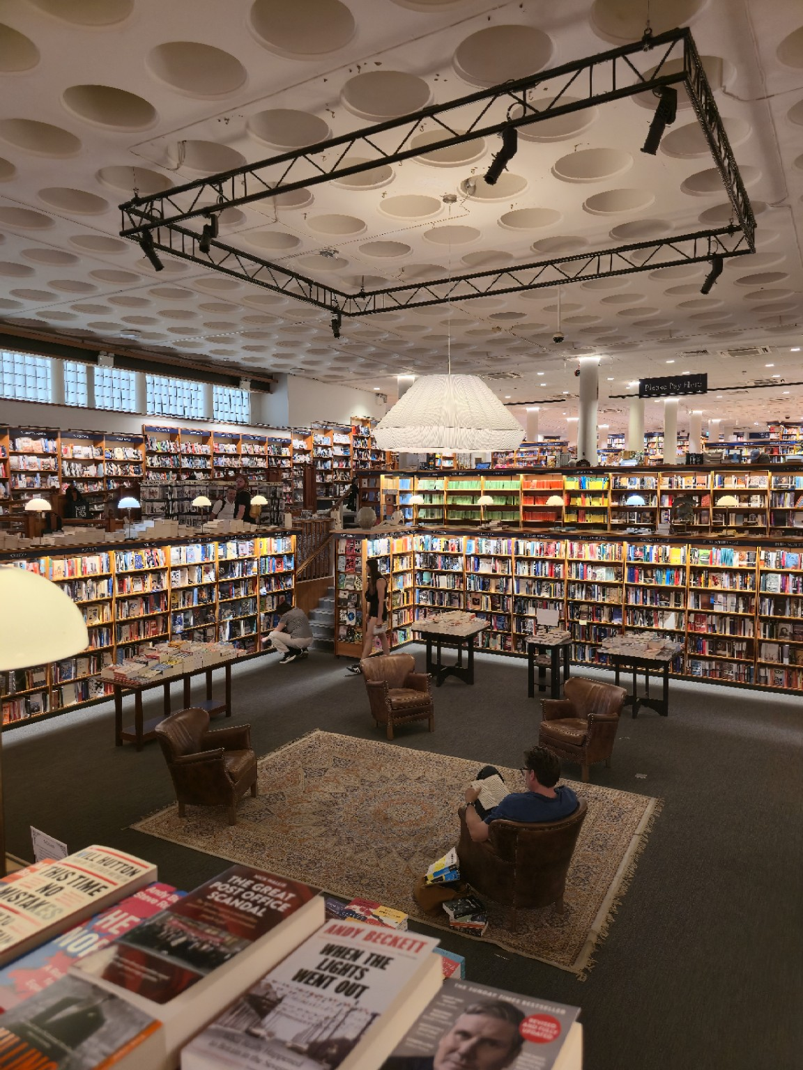 The Norrington Room at Blackwell’s—the point at which Oxford’s architecture finally lost control of my schedule.