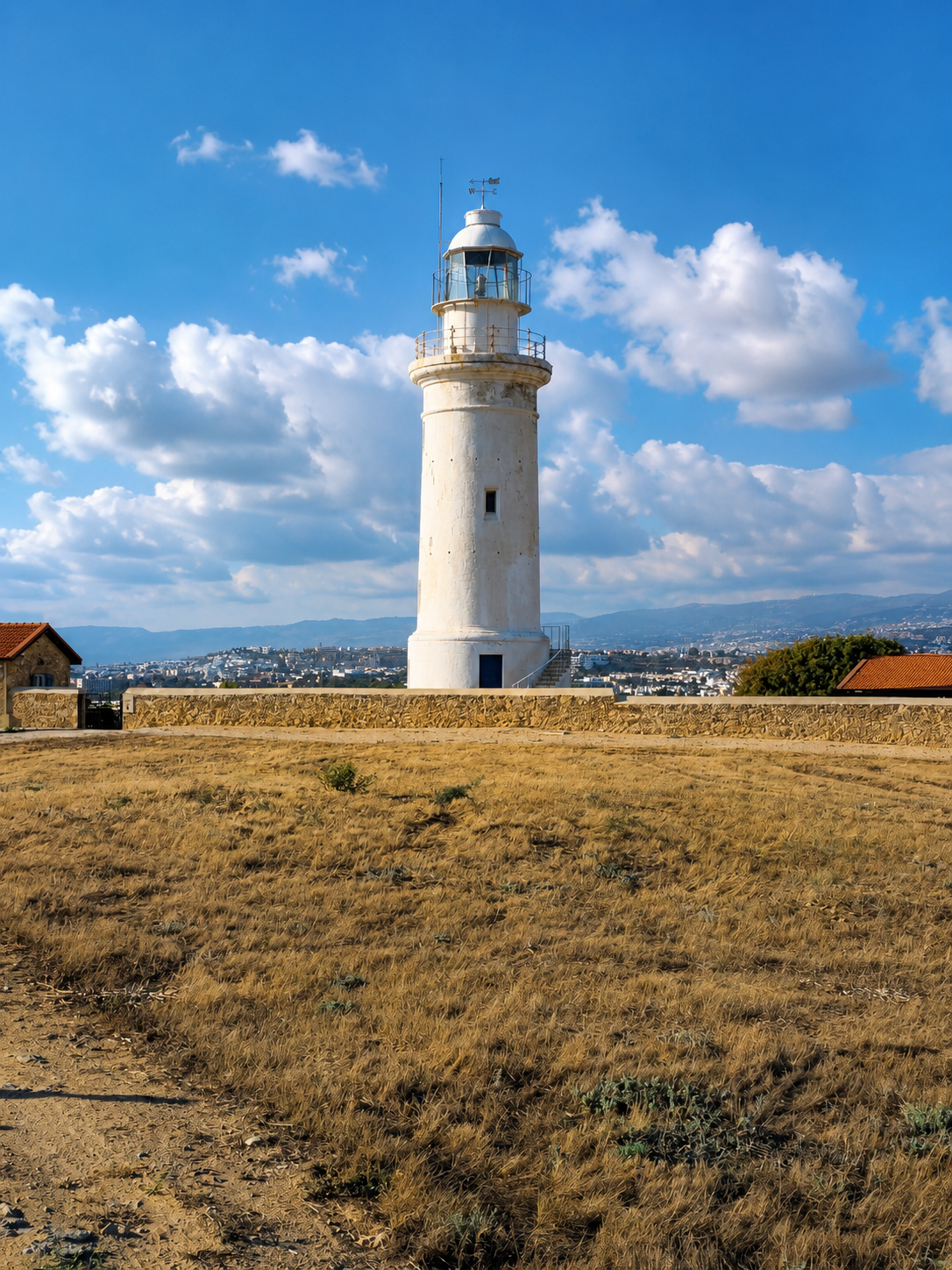 Paphos Lighthouse, a nineteenth-century British interruption in a much older archaeological landscape.