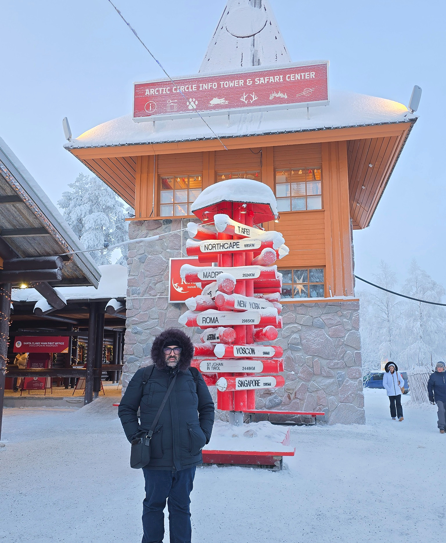 After Rijeka, Trieste, London, Bristol and Rovaniemi, the final few metres deserved photographic proof.