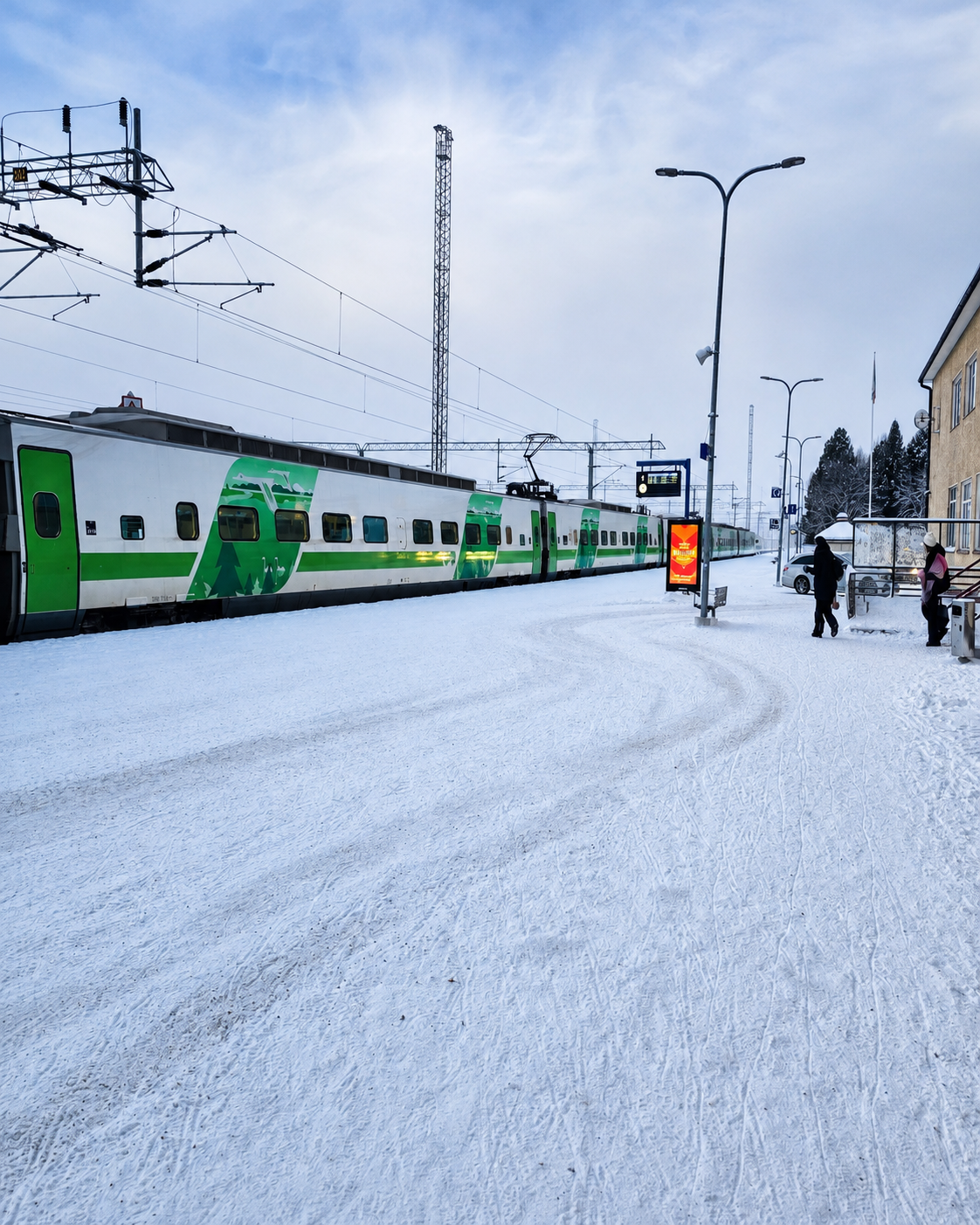 After airports, Ubers and one self-service luggage expedition, Finland finally offered me a train.