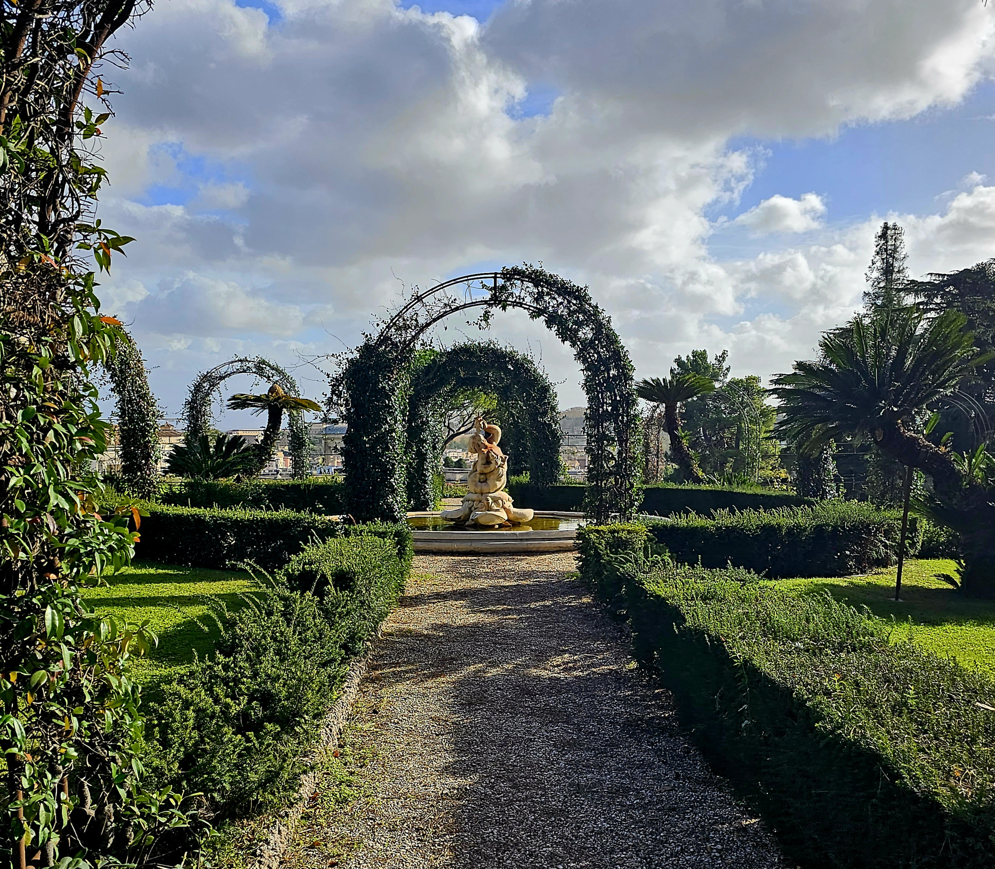 Order, enclosure and the controlled geometry of the Vatican Gardens.