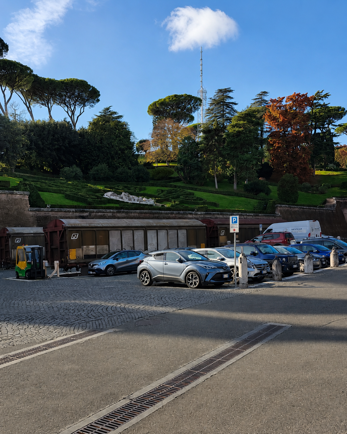A railway inside the Vatican still felt faintly improbable — which was exactly why it finally made the place feel like a country.