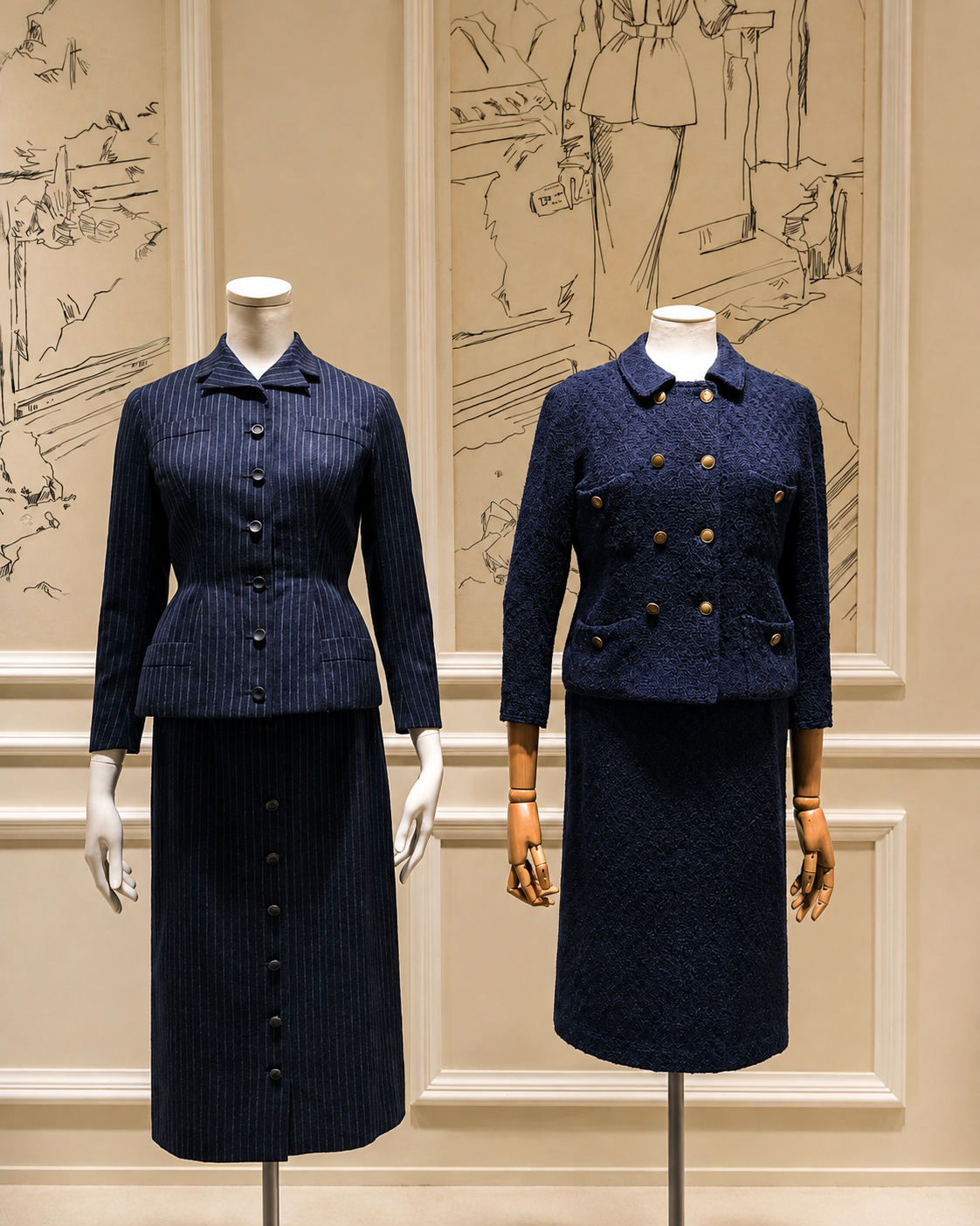 Western fashion gets far more than a token appearance here: the museum follows centuries of changing silhouettes, fabrics and ideas of elegance.