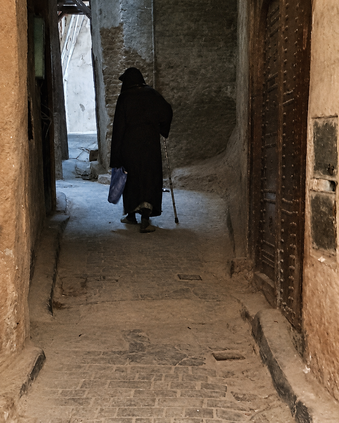 Getting lost in Fes el-Bali was almost inevitable — but in alleys like this, finding the way again was part of the experience.