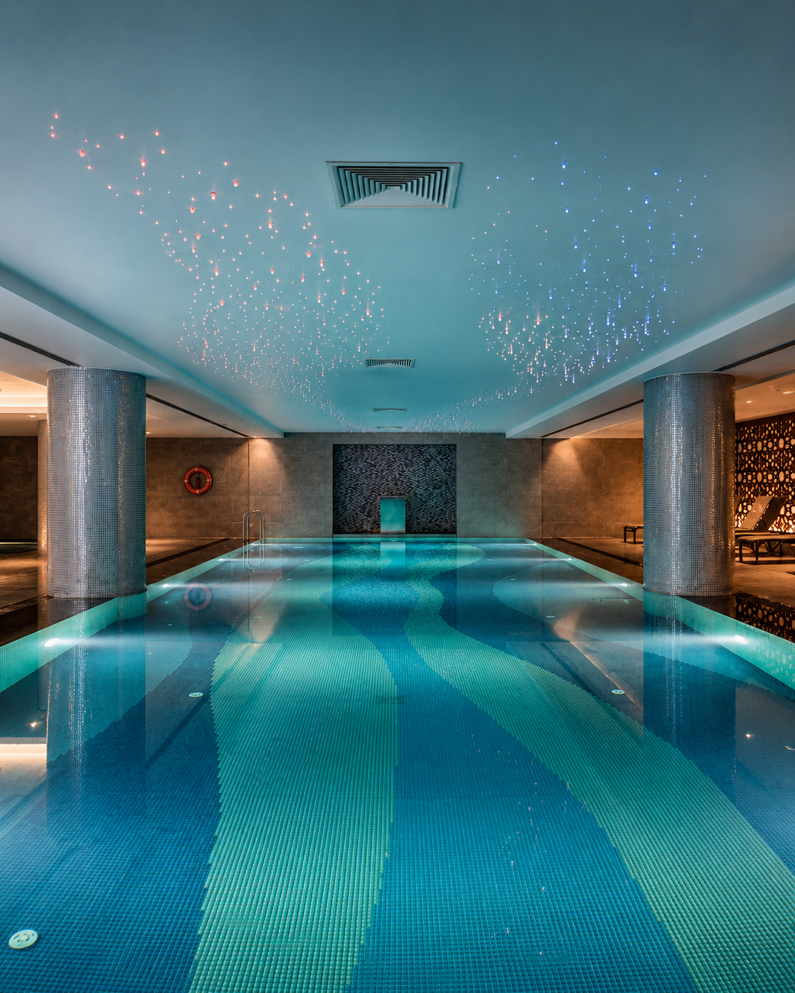 The spa pool became part of my routine over three stays — helped considerably by the fact that I often had it almost entirely to myself.