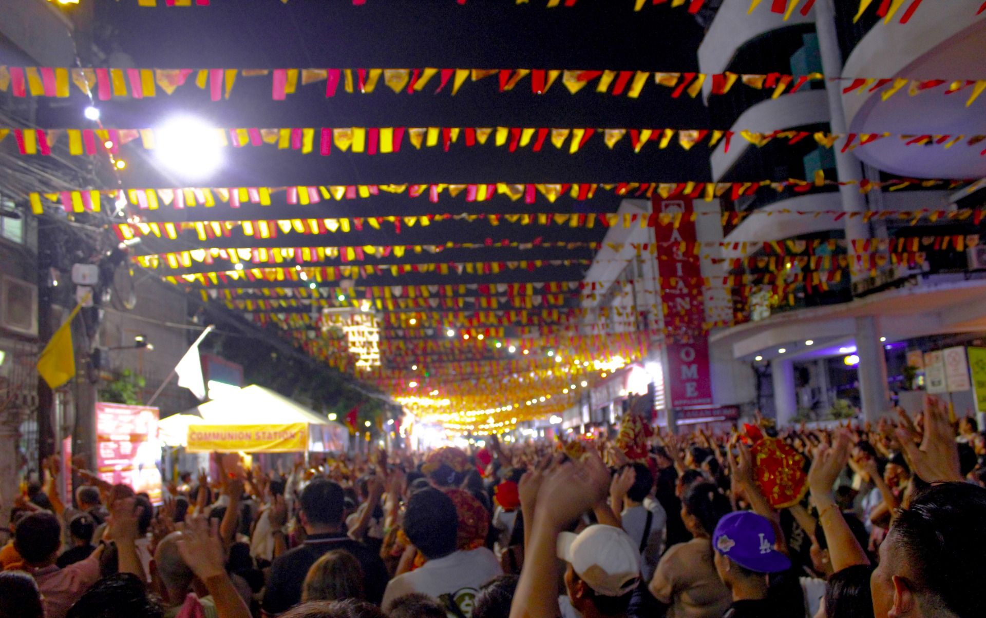 A Solemn Gathering Before the Philippines' Grandest & Loudest Festival