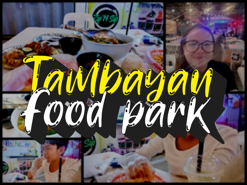 Satisfying Some Late Night Cravings at Tambayan Food Park