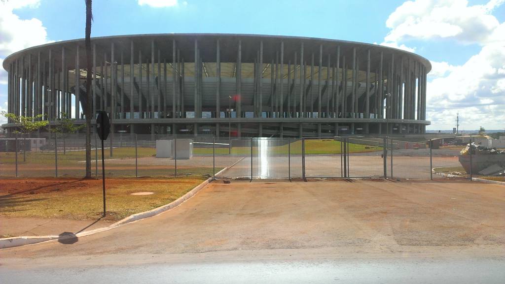 The Brasília National Stadium Mané Garrincha - Photo taken by myself.