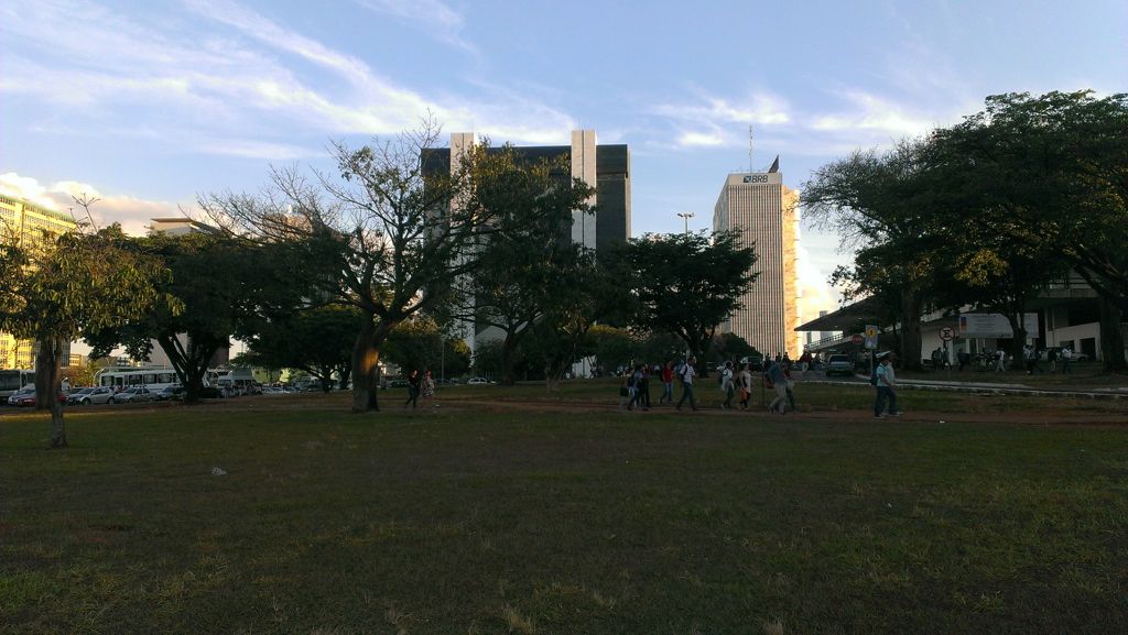 Areas surrounding public administration buildings