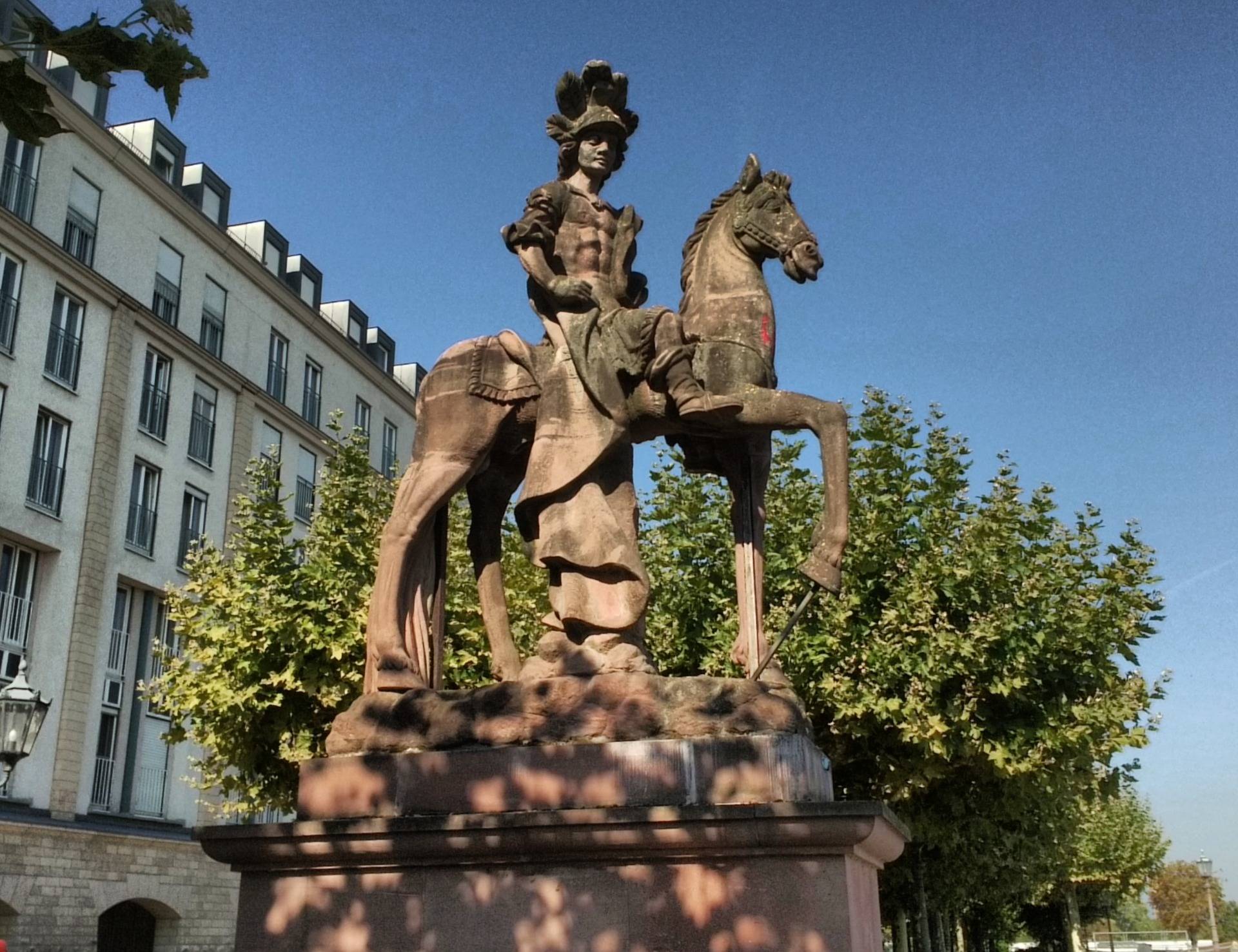 Equestrian statue of St. Martin the Patron Saint of Mainz