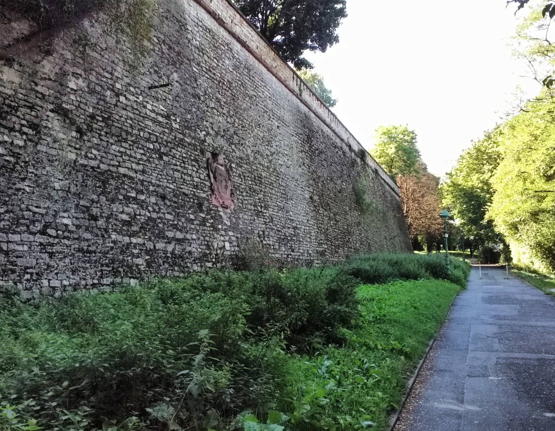 Outter wall of the 18th century citadel