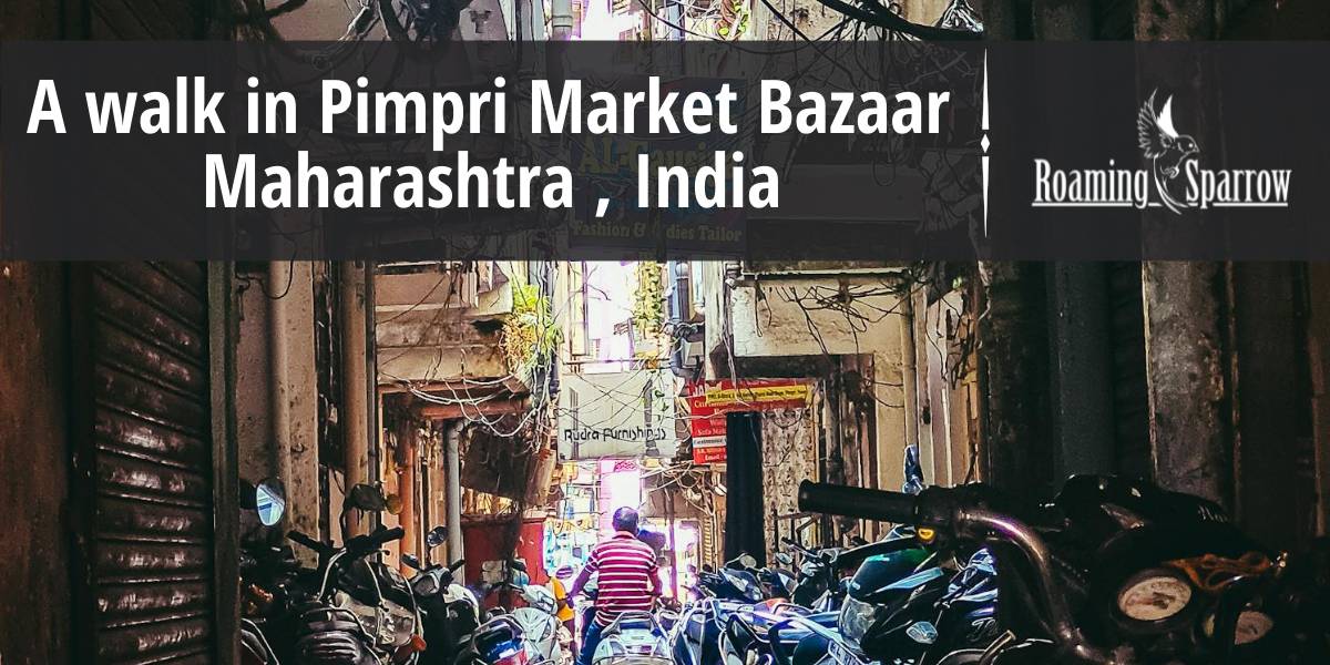 A Walk in Pimpri Market Bazaar, Maharashtra, India