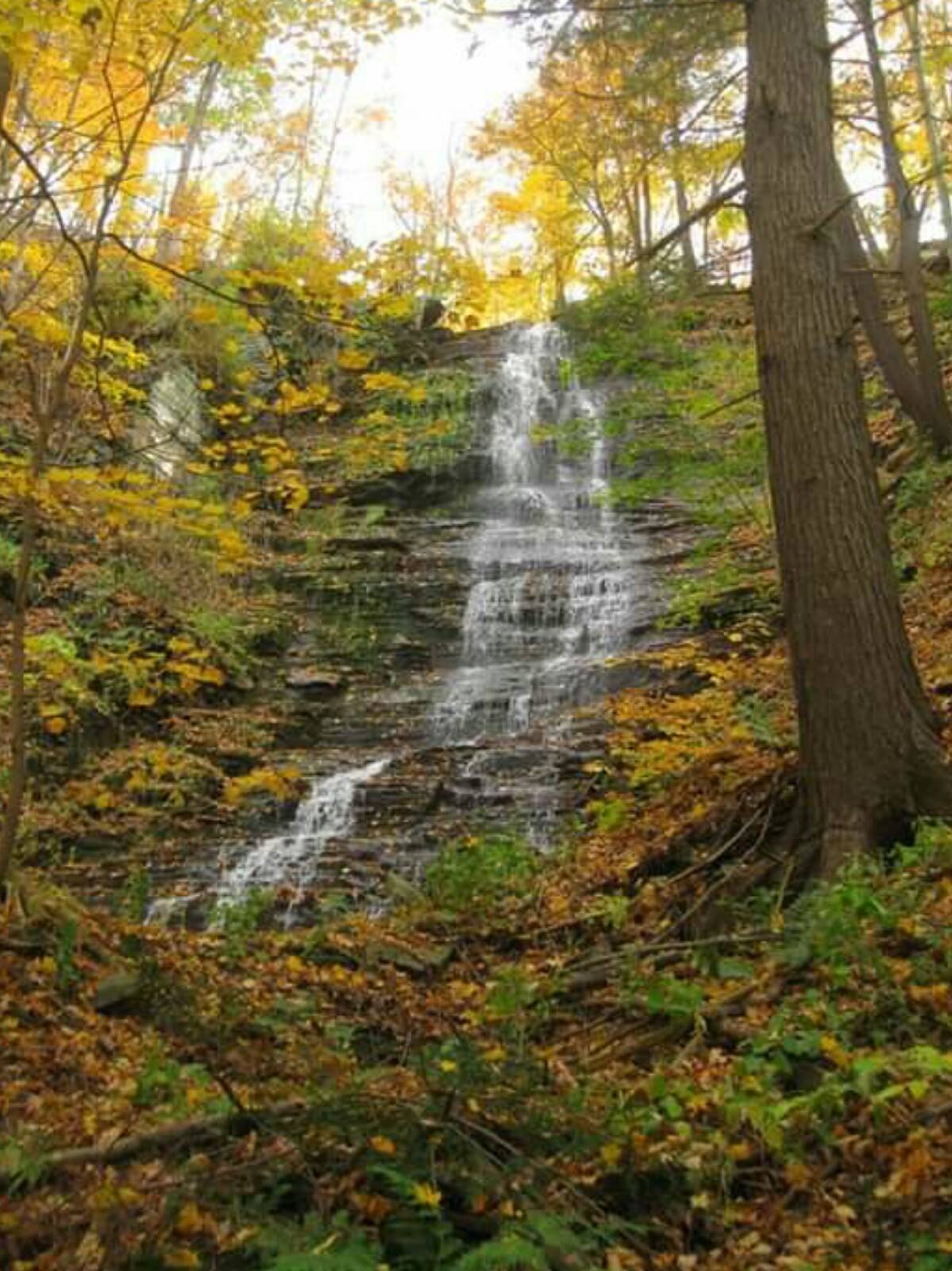 Nature scenes and waterfall photography around the mountainous region