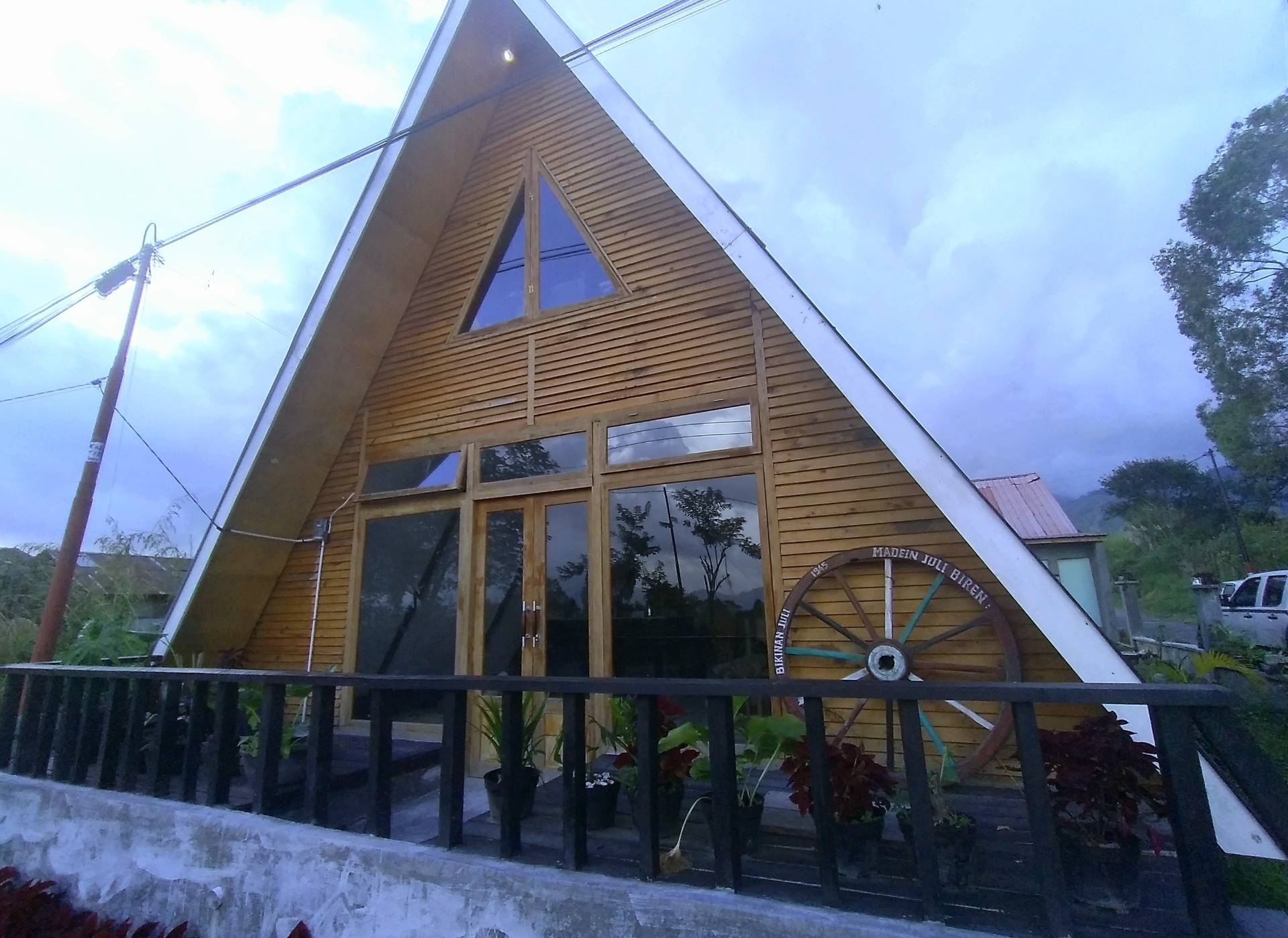 Nature Lovers Headquarters (simple triangular building)