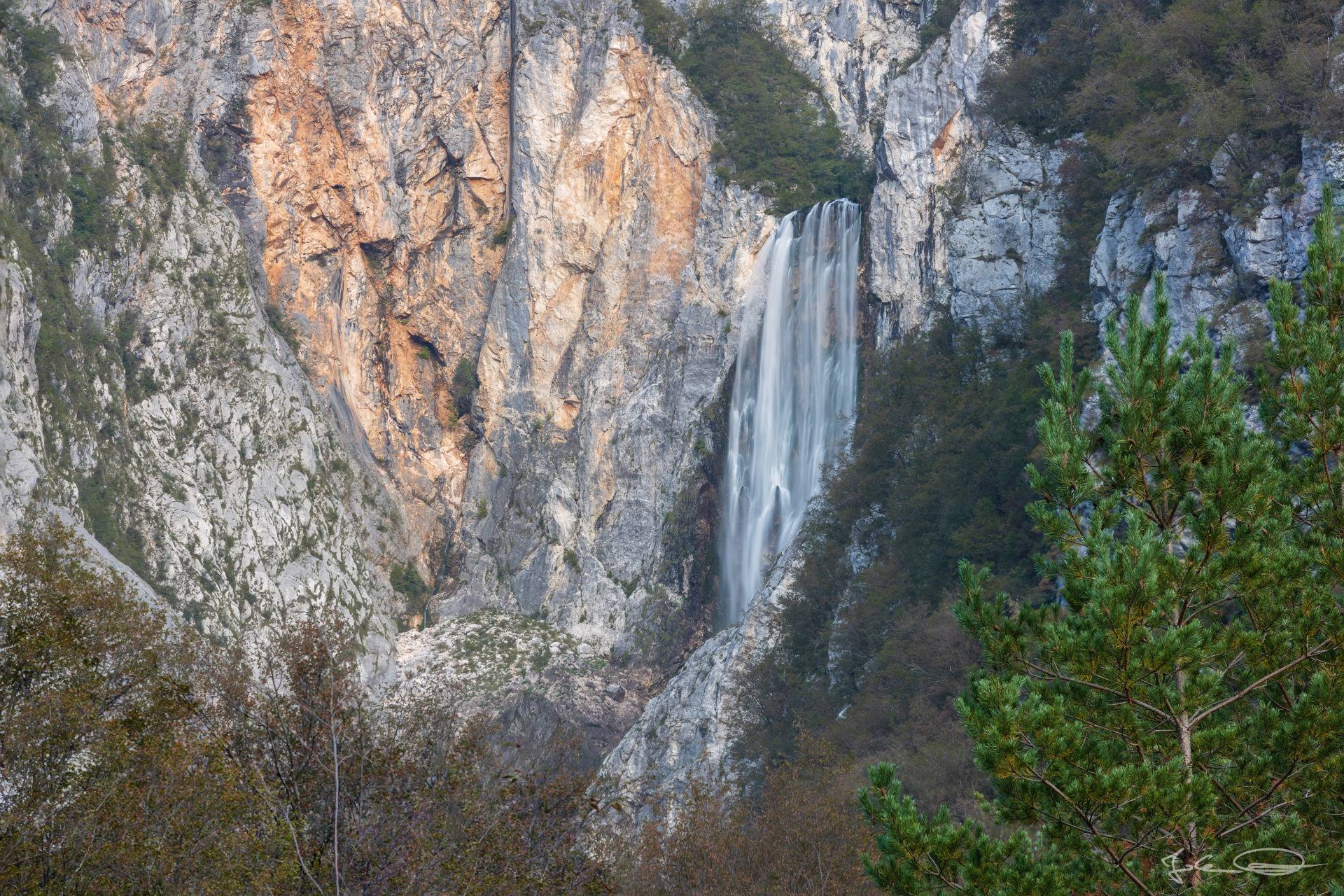 Boka Waterfall, Slovenia