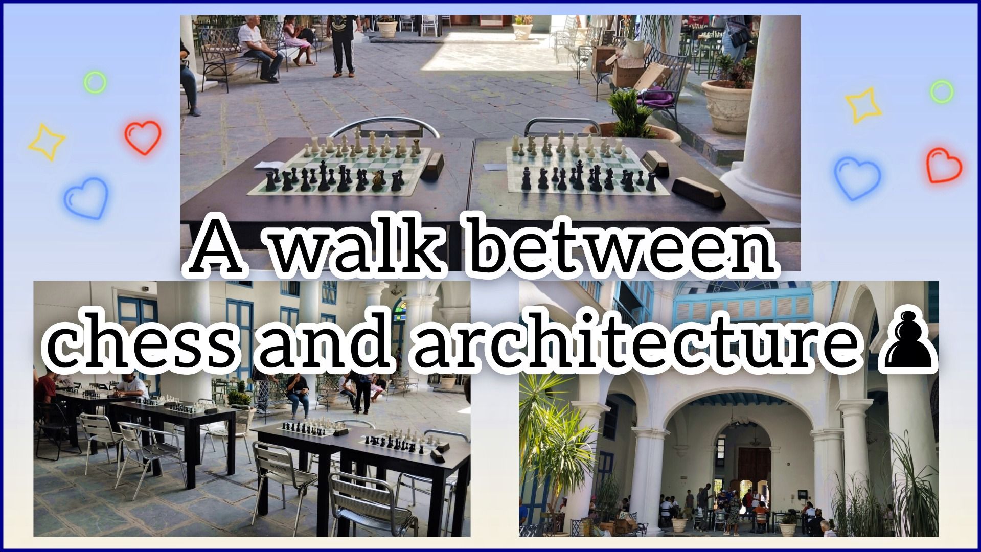 A walk between chess and architecture [EN/ES]