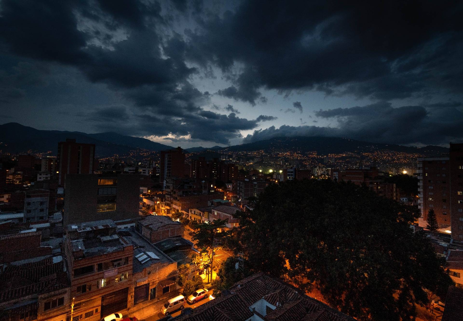 Nomad's first view of Medellín