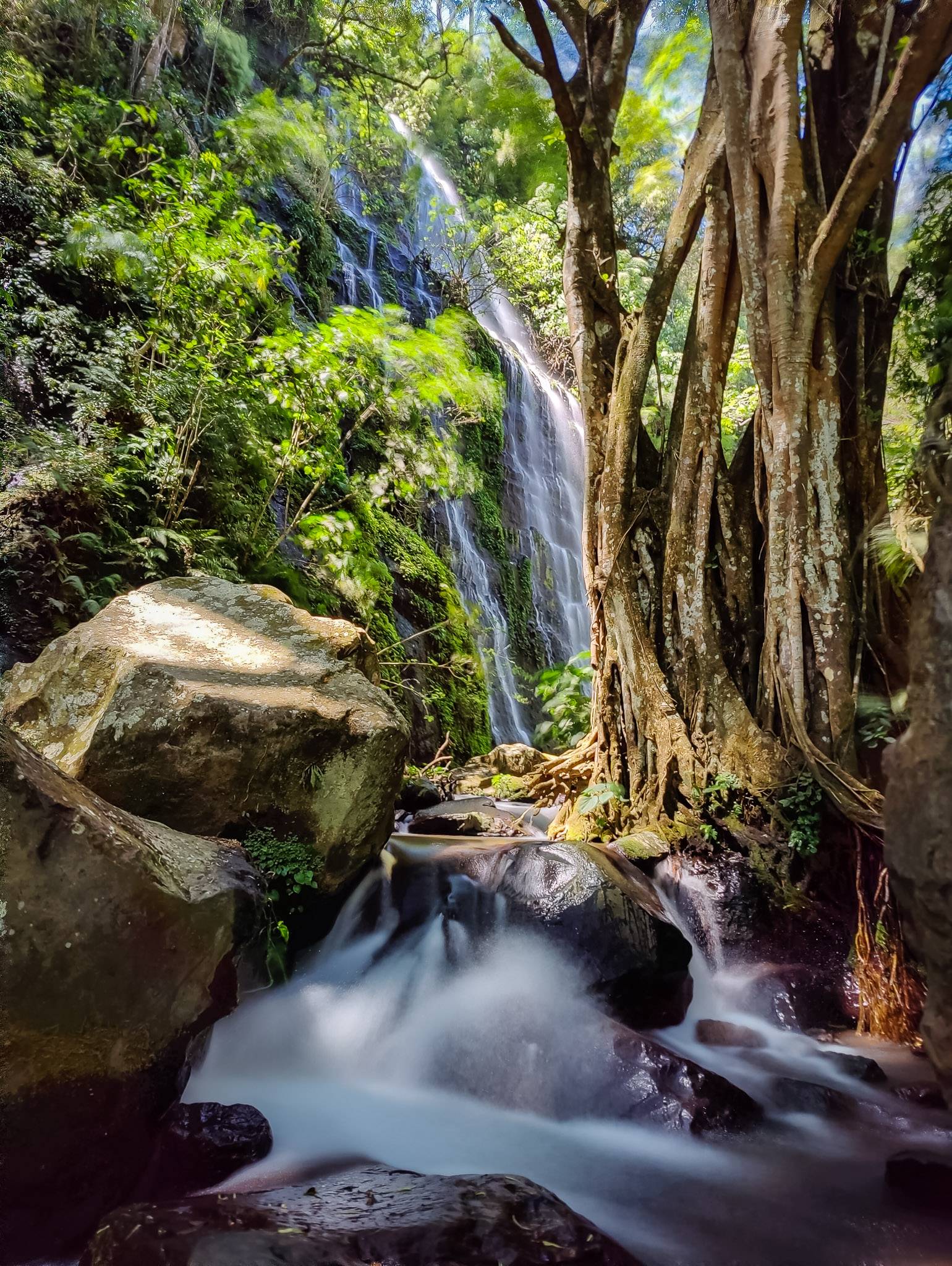 One of the "seven waterfalls", Juayua