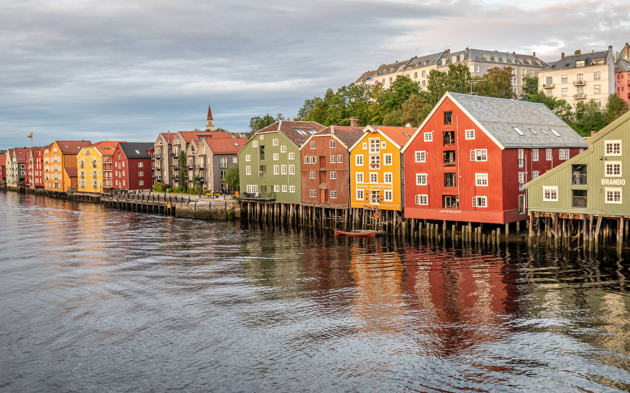 Stilt Houses in Trondheim