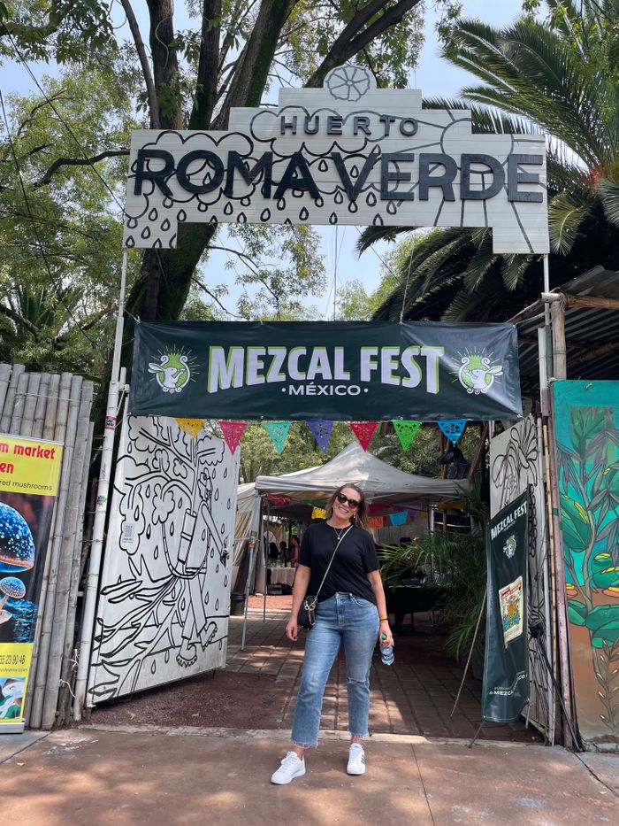 First day in CDMX I attended a Mezcal fest! 100 pesos for all you can sample small batch local mezcals. Amazing!