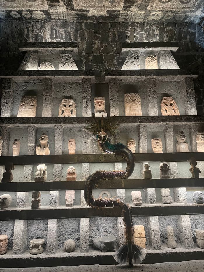 The Anahuate Musuem is a cool combination of historic artifacts, modern art and a funky sculpture garden.