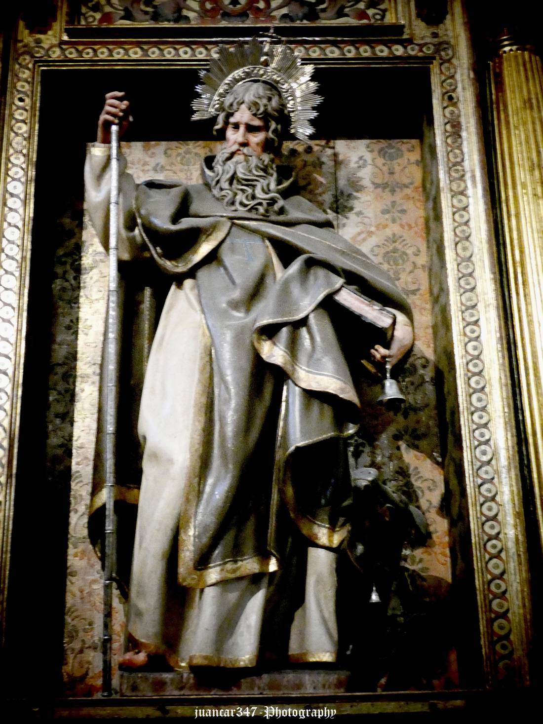 San Antón: talla de Gregorio Fernández