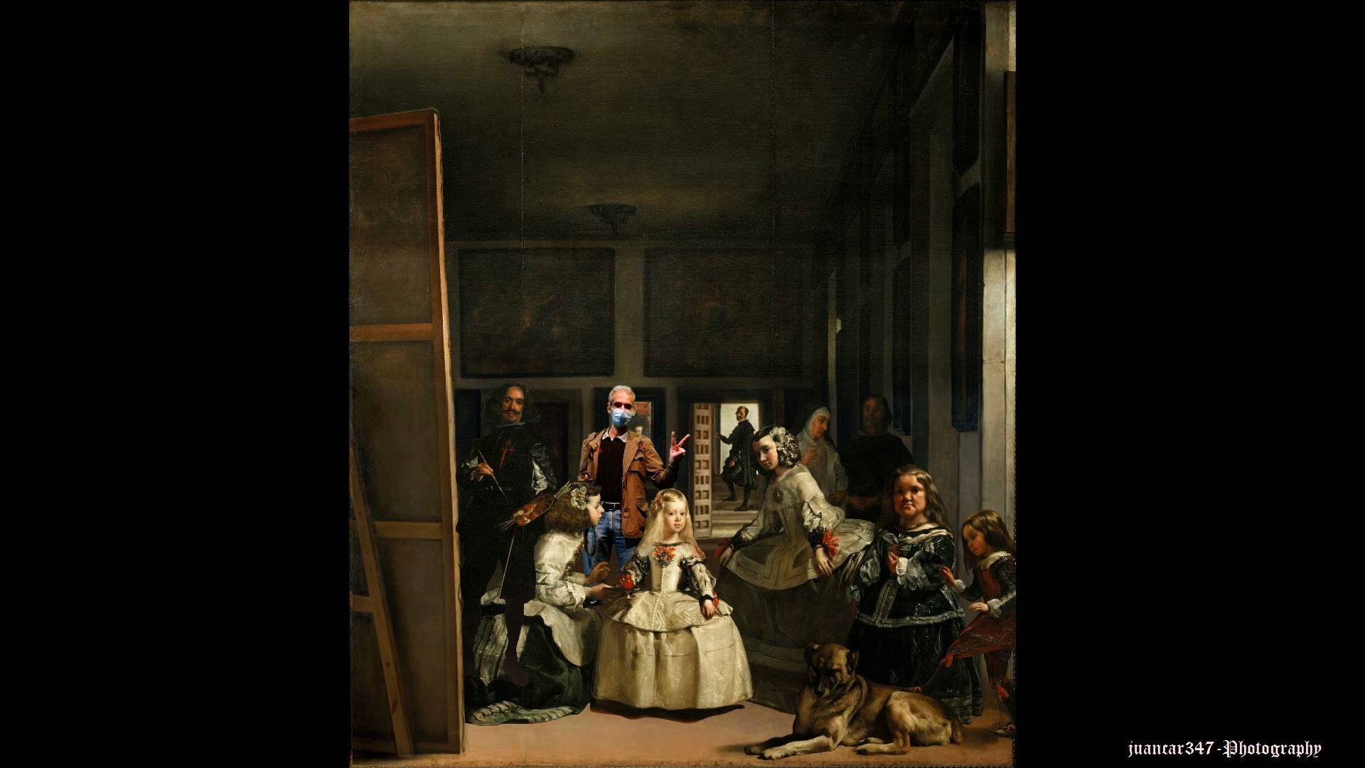 And the opportunity to enter the painting of Velázquez