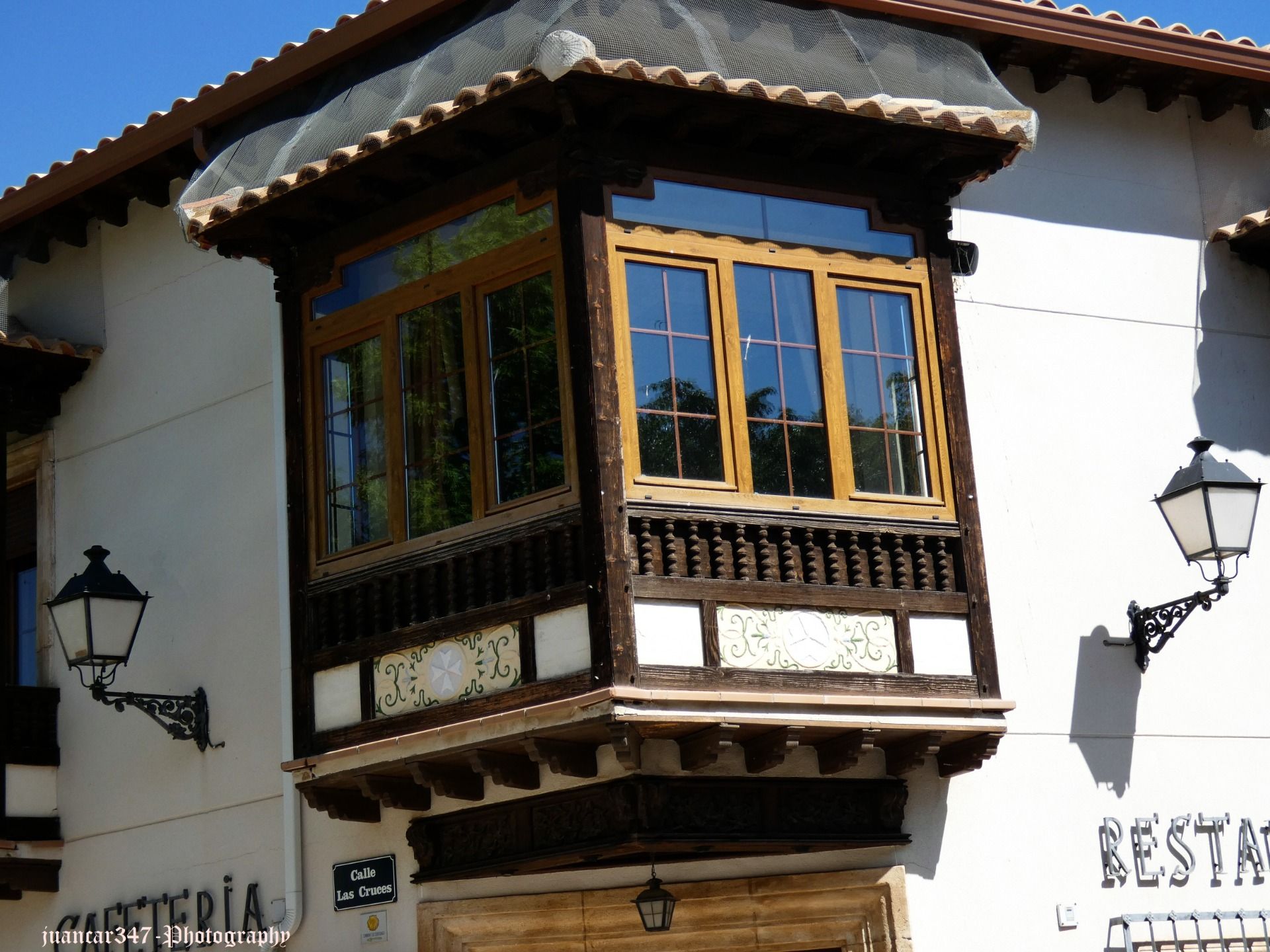 The charm of traditional balconies