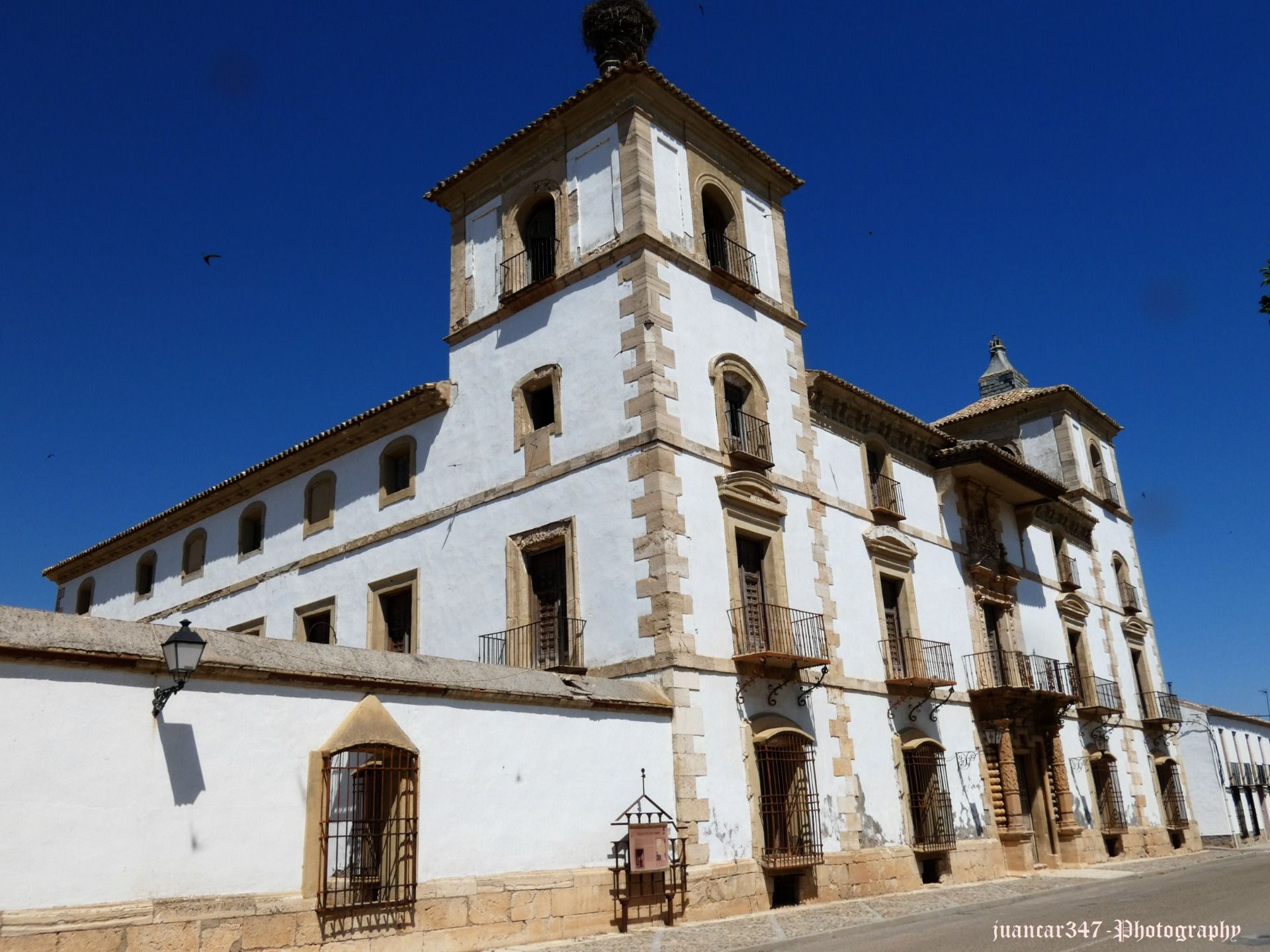 General view of the Palace of the Towers