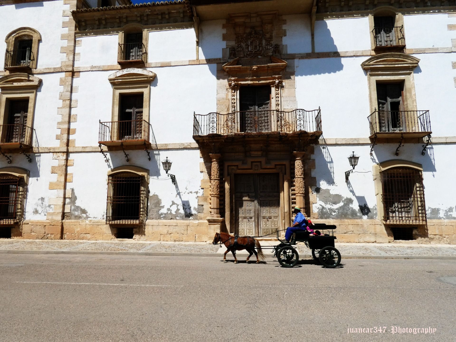 The Palace of the Towers: main facade