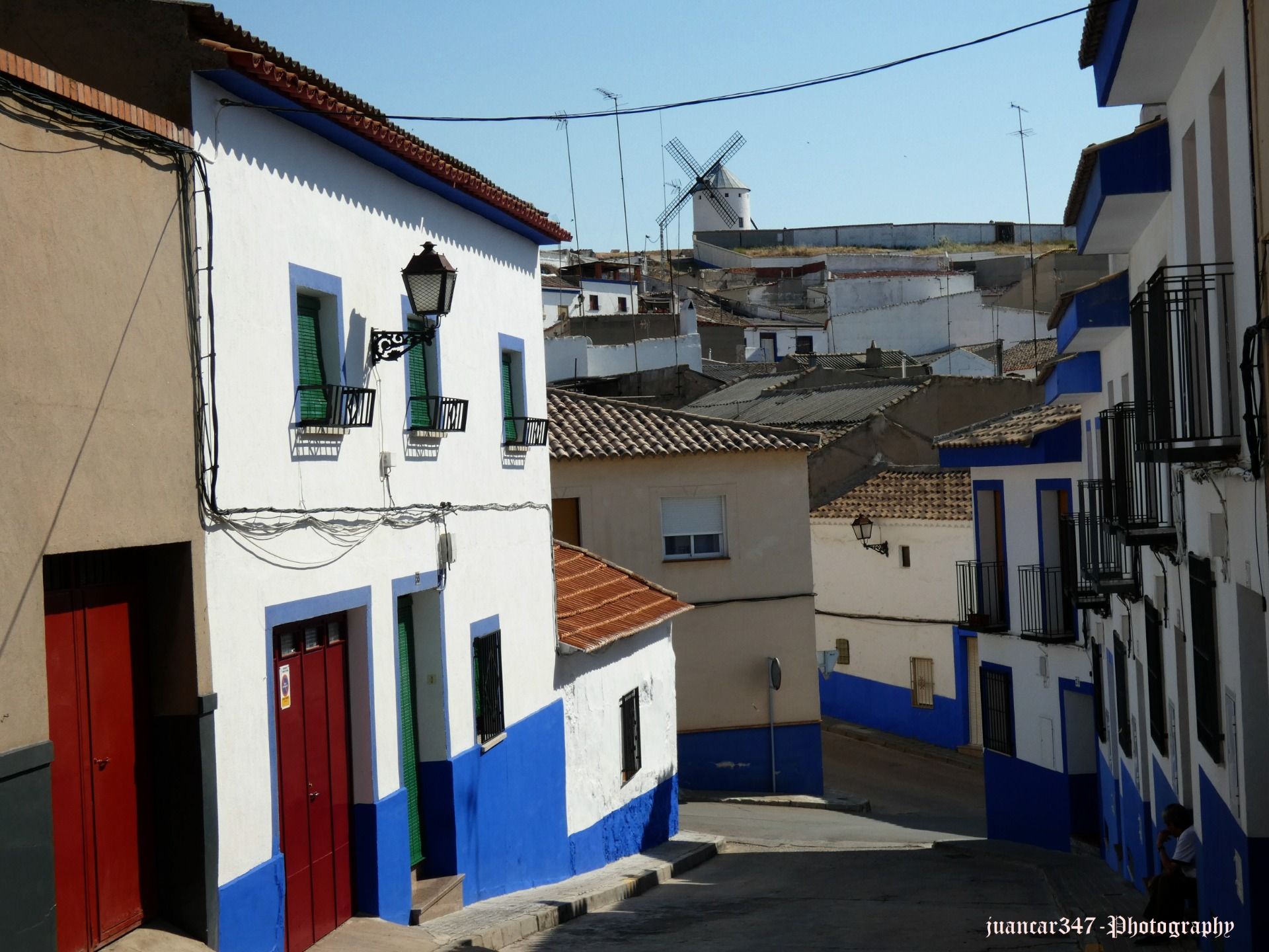 Slopes and narrow streets