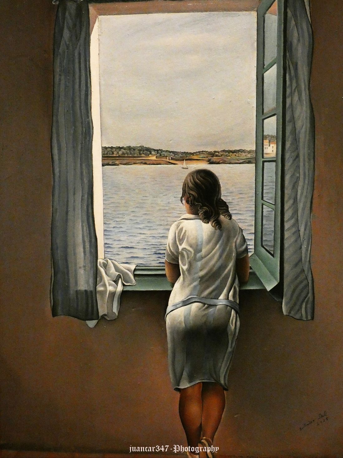 Salvador Dalí: ’Girl at the Window’, oil on canvas, 1925