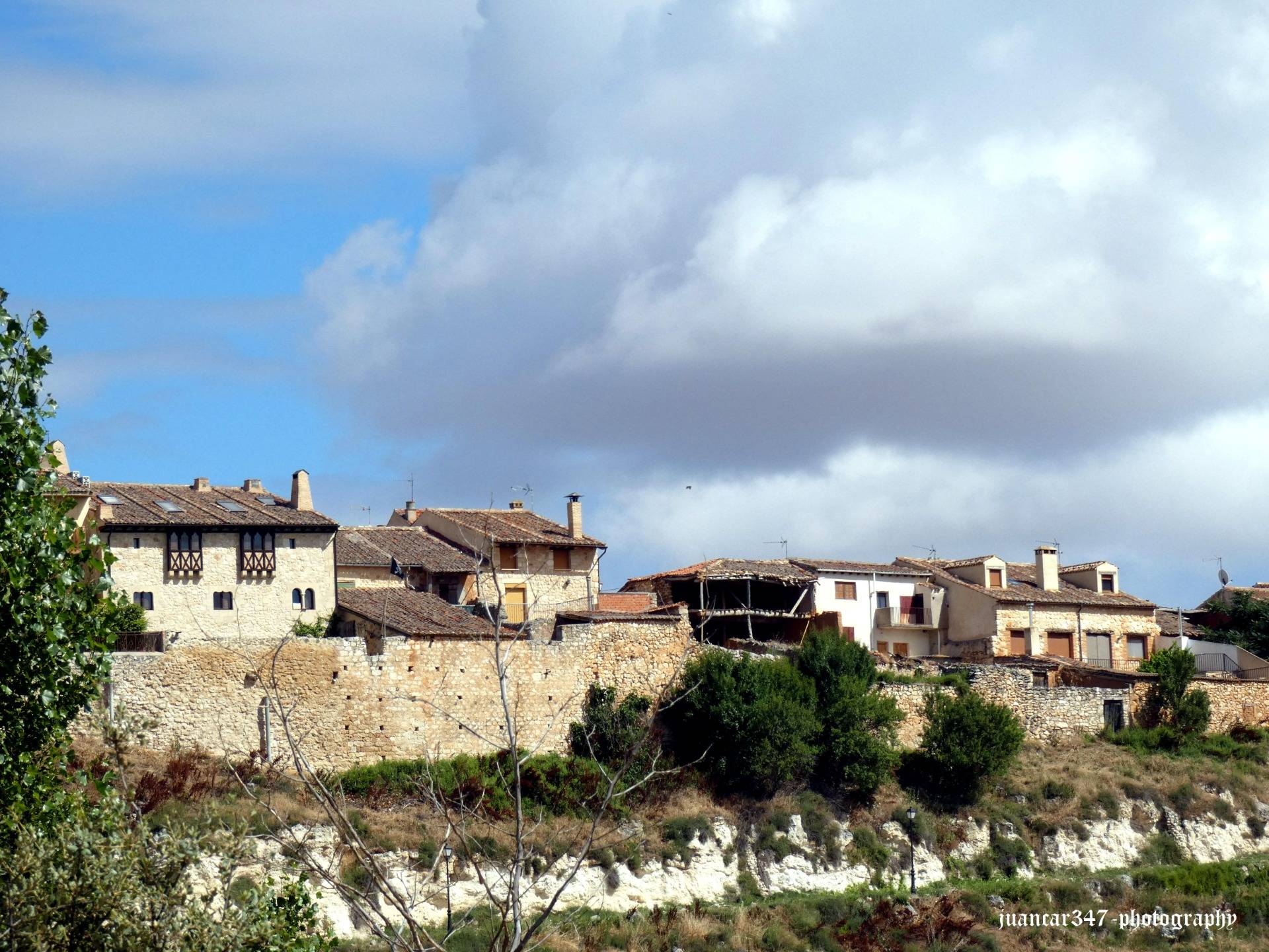 The town and part of the old walls